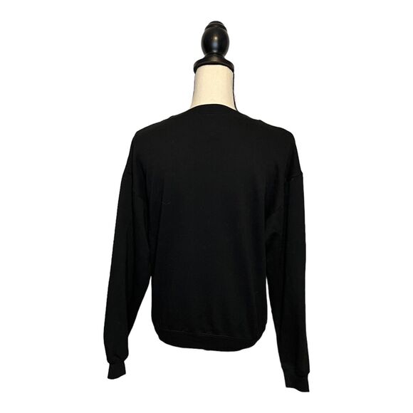 Disney Lilo & Stitch Women's Small Black Pullover Sweater Stitch in Space - Picture 4 of 7